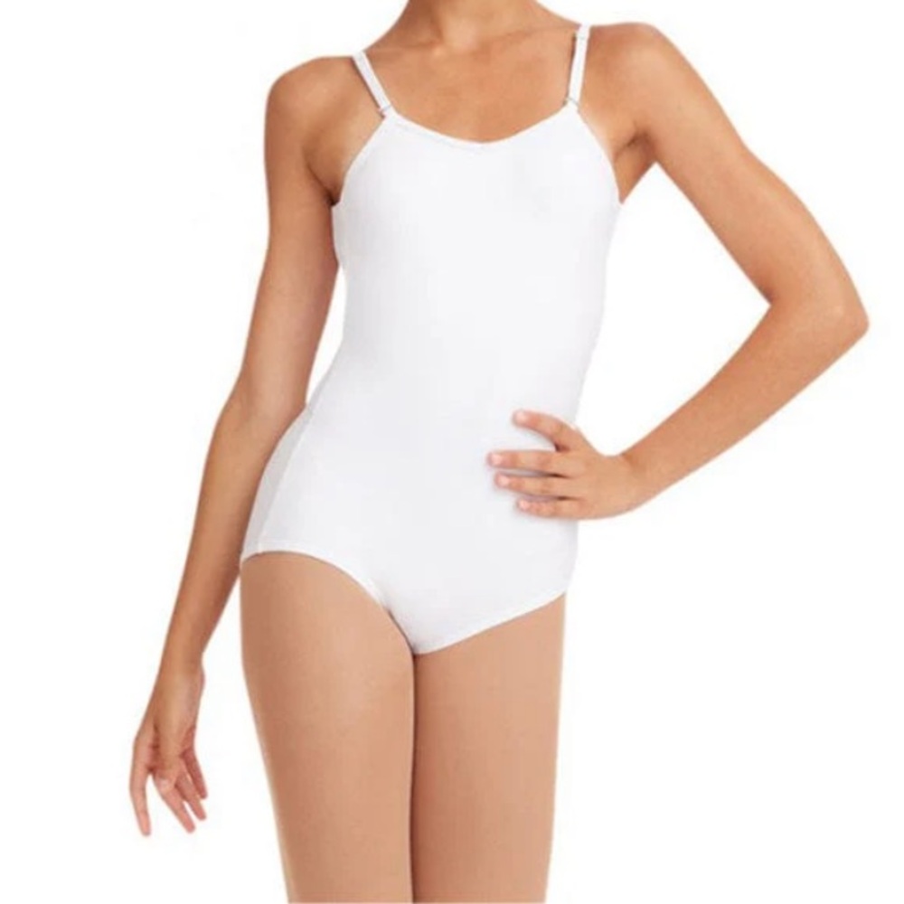 White Cami Capezio Leo